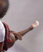 A sensual African woman 