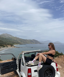 Erika - escort review from Chania, Greece